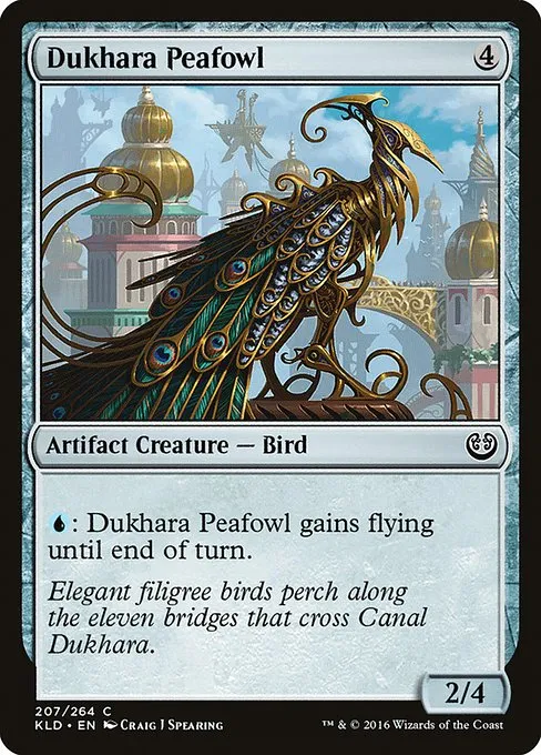 Dukhara Peafowl · Kaladesh 207/278