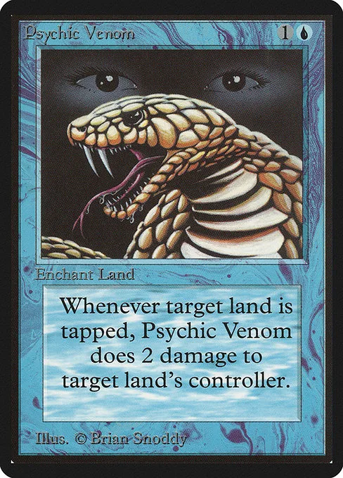 Psychic Venom · Limited Edition Beta 76/302