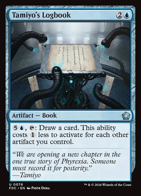 Tamiyo's Logbook · Foundations Commander 76/3