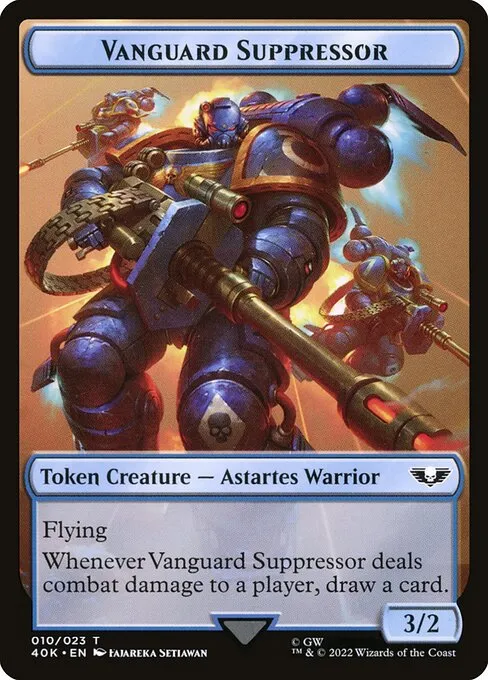 Vanguard Suppressor · Warhammer 40,000 Tokens 10/31