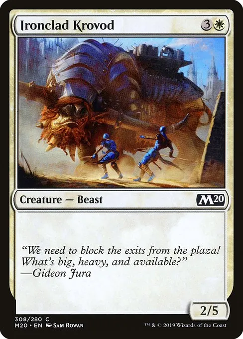 Ironclad Krovod · Core Set 2020 308/346