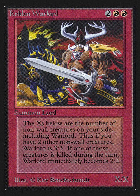Keldon Warlord · Collectors' Edition 161/302