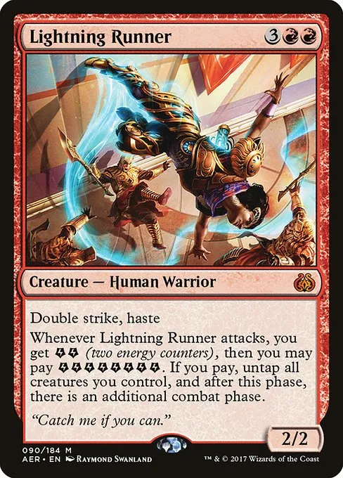 Lightning Runner · Aether Revolt 90/197