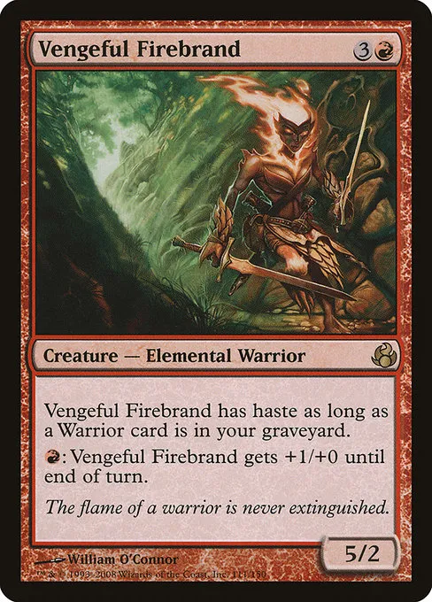 Vengeful Firebrand · Morningtide 111/150