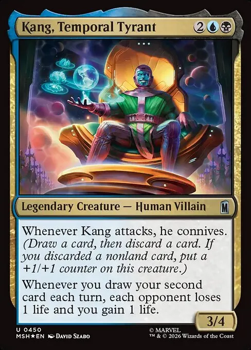 Kang, Temporal Tyrant · Marvel Super Heroes 450/24