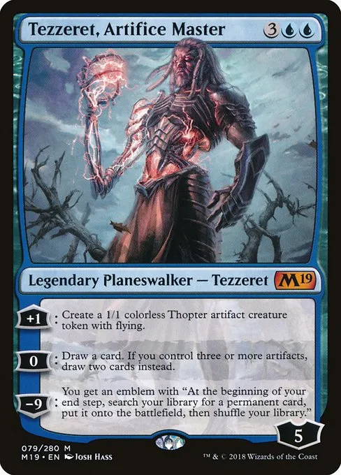 Tezzeret, Artifice Master · Core Set 2019 79/314