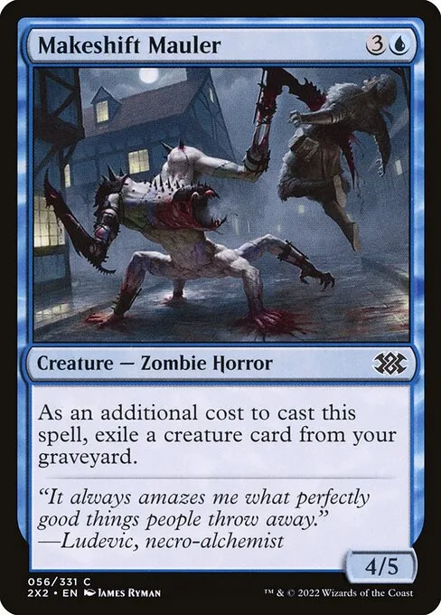 Makeshift Mauler · Double Masters 2022 56/579
