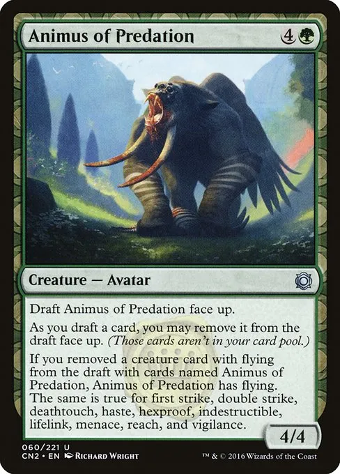 Animus of Predation · Conspiracy: Take the Crown 60/222
