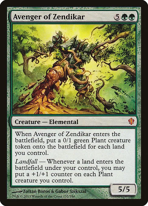 Avenger of Zendikar · Commander 2013 135/356