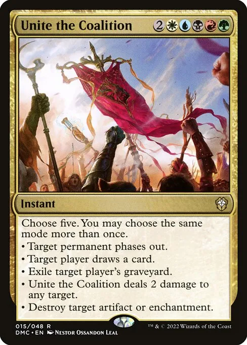 Unite the Coalition · Dominaria United Commander 15/240