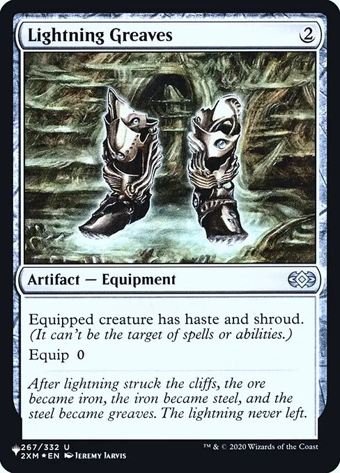 Lightning Greaves · The List 2XM-267/5050