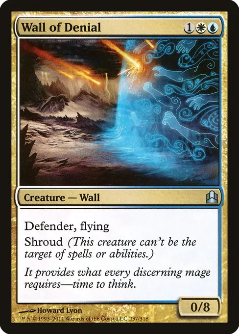 Wall of Denial · Commander 2011 237/318