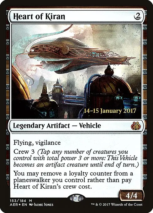 Heart of Kiran · Aether Revolt Promos 153s/65
