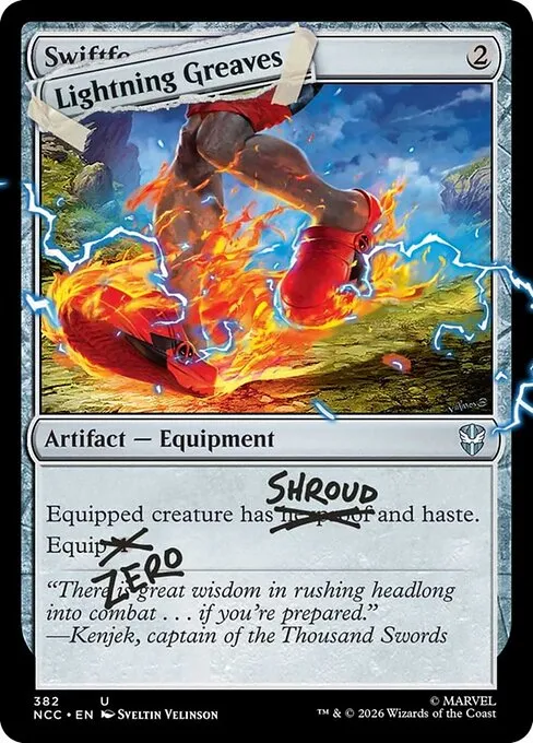 Lightning Greaves · Secret Lair Drop IFIYW-4/2547