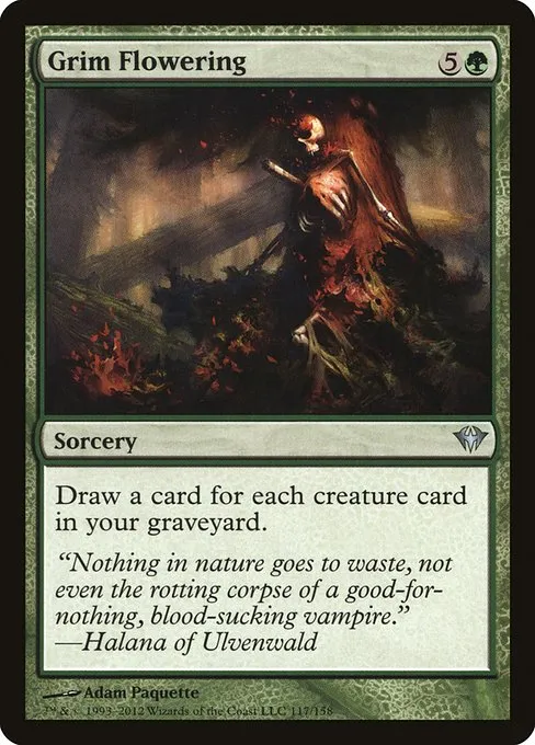 Grim Flowering · Dark Ascension 117/158