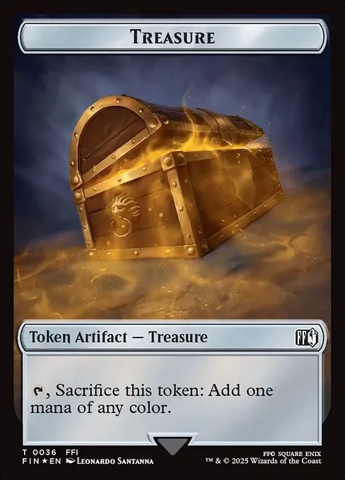 Treasure · Final Fantasy Tokens 36/37