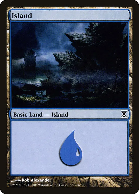 Island · Time Spiral 286/301