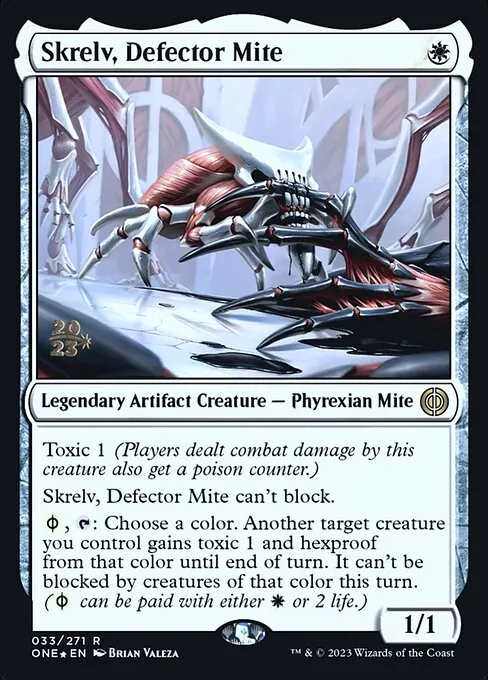 Skrelv, Defector Mite · Phyrexia: All Will Be One Promos 33s/160