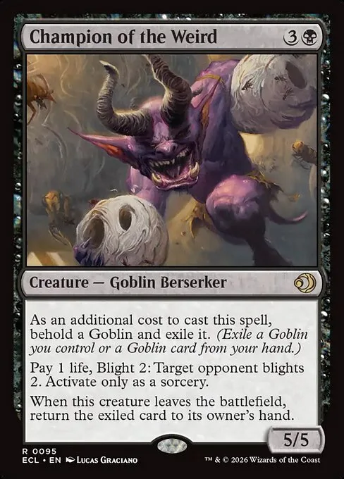 Champion of the Weird · Lorwyn Eclipsed 95/408