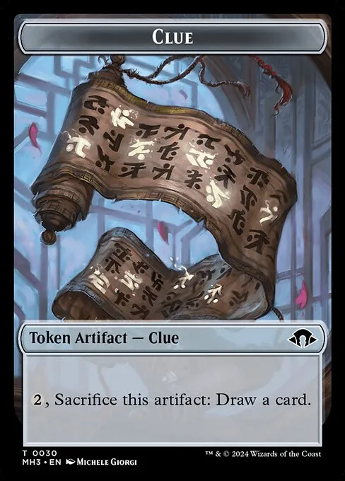Clue · Modern Horizons 3 Tokens 30/43