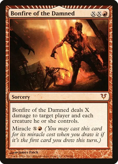 Bonfire of the Damned · Avacyn Restored 129/244