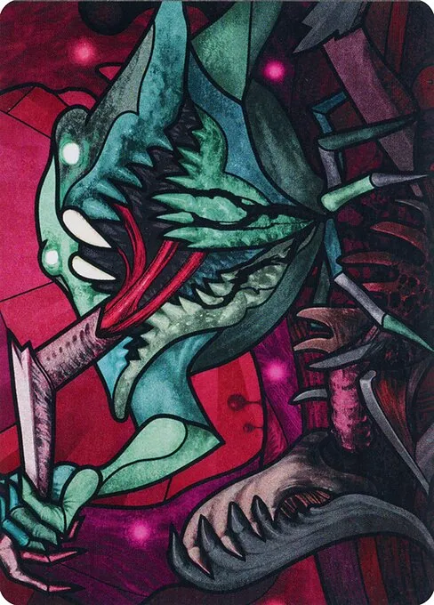 Yargle, Glutton of Urborg // Yargle, Glutton of Urborg · March of the Machine Art Series 72/81