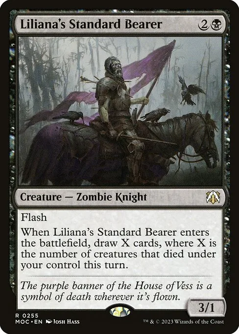 Liliana's Standard Bearer · March of the Machine Commander 255/450
