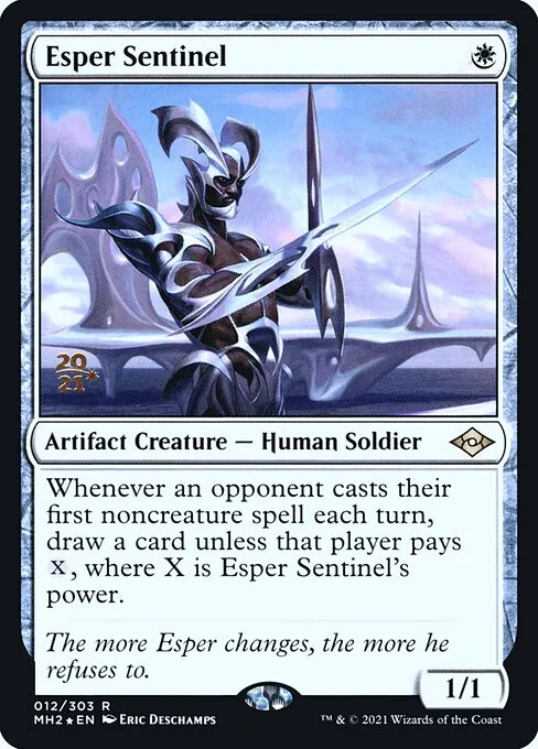 Esper Sentinel · Modern Horizons 2 Promos 12s/86