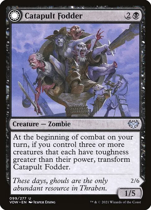 Catapult Fodder // Catapult Captain · Innistrad: Crimson Vow 99/423