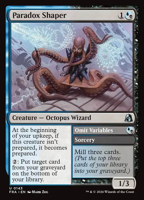 Paradox Shaper // Omit Variables · Reality Fracture 143/7