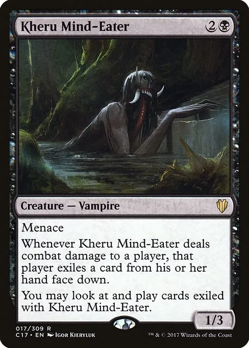 Kheru Mind-Eater · Commander 2017 17/309