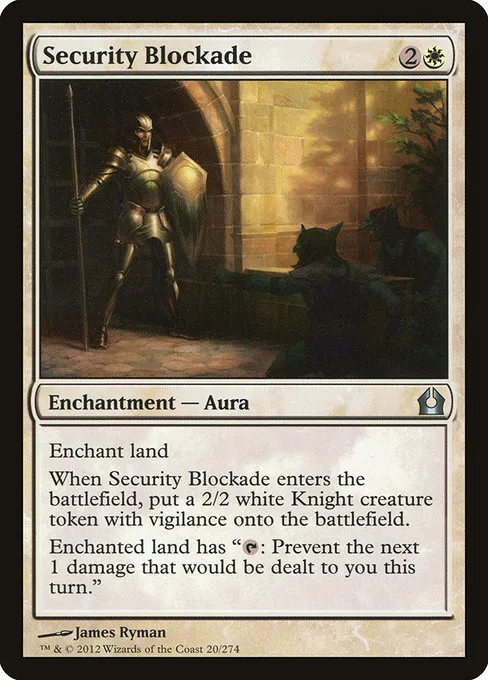 Security Blockade · Return to Ravnica 20/274