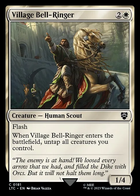 Village Bell-Ringer · Tales of Middle-earth Commander 181/591