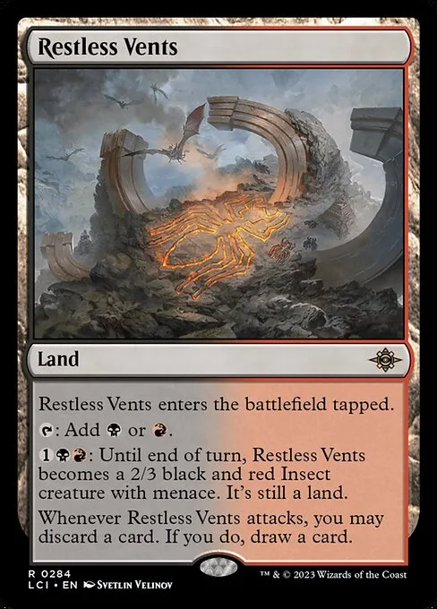 Restless Vents · The Lost Caverns of Ixalan 284/416