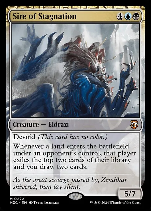Sire of Stagnation · Modern Horizons 3 Commander 272/398