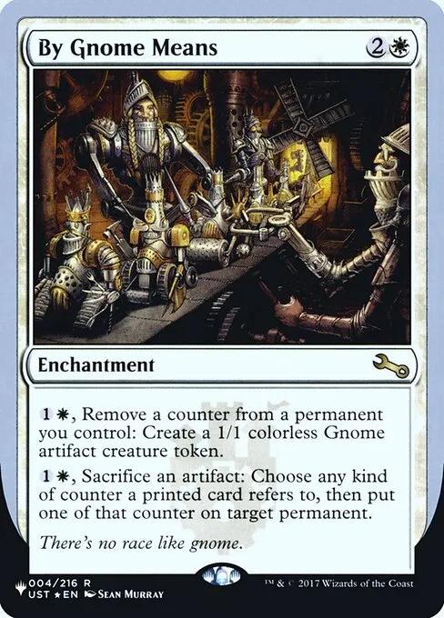 By Gnome Means · The List (Unfinity Foil Edition) 1/62