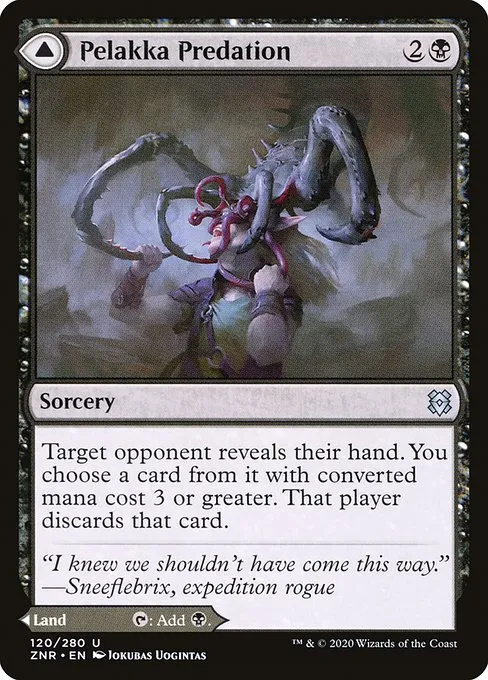 Pelakka Predation // Pelakka Caverns · Zendikar Rising 120/407