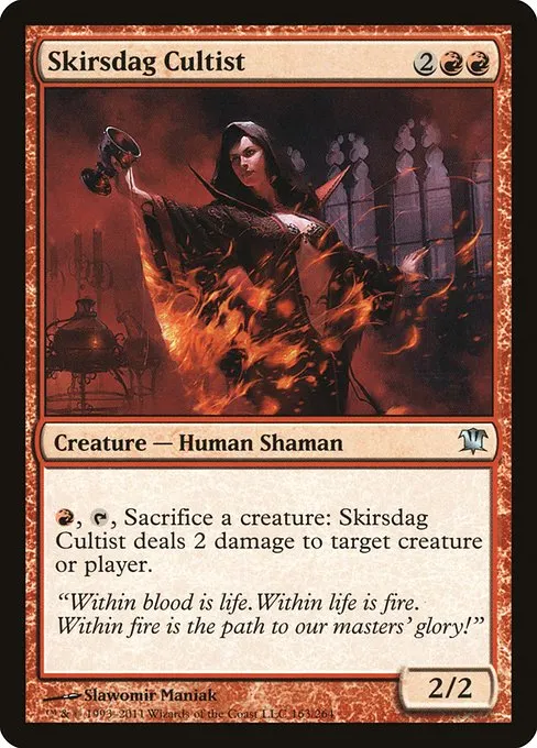 Skirsdag Cultist · Innistrad 163/264