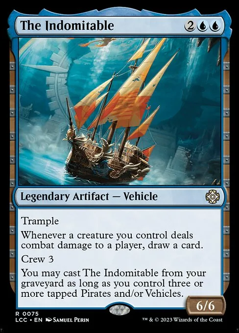 The Indomitable · The Lost Caverns of Ixalan Commander 75/370