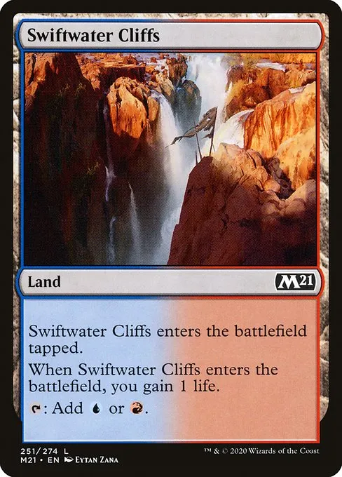 Swiftwater Cliffs · Core Set 2021 251/397