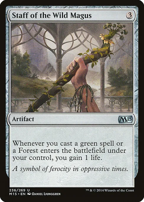 Staff of the Wild Magus · Magic 2015 236/284