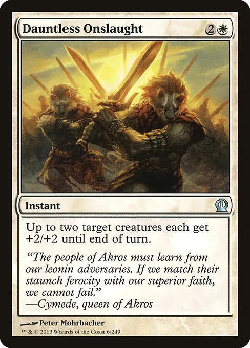 Dauntless Onslaught · Theros 6/249