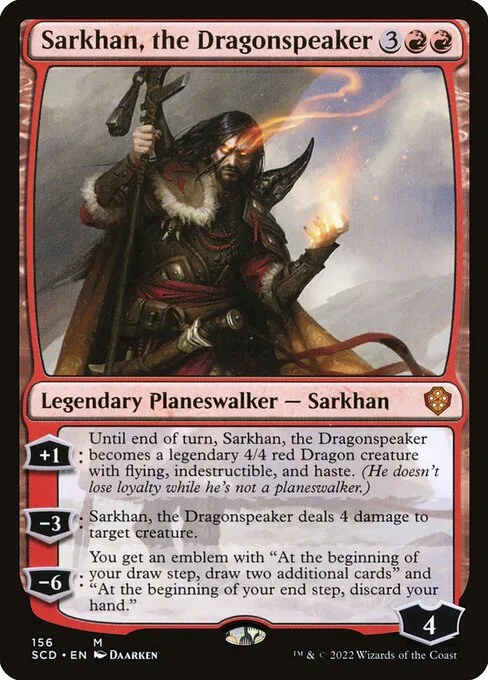 Sarkhan, the Dragonspeaker · Starter Commander Decks 156/352