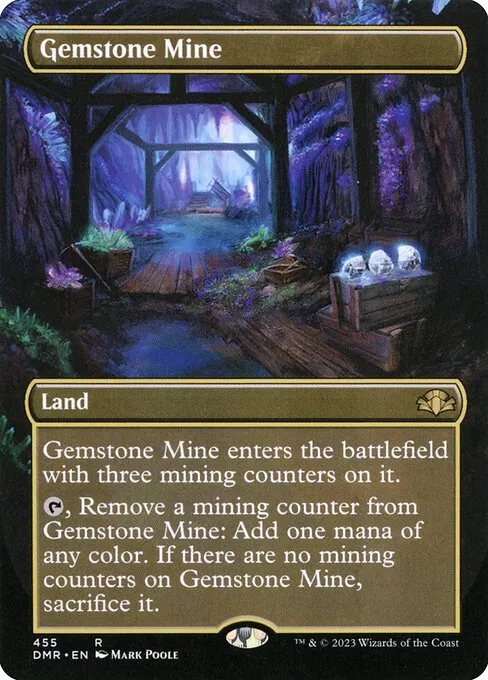 Gemstone Mine · Dominaria Remastered 455/457