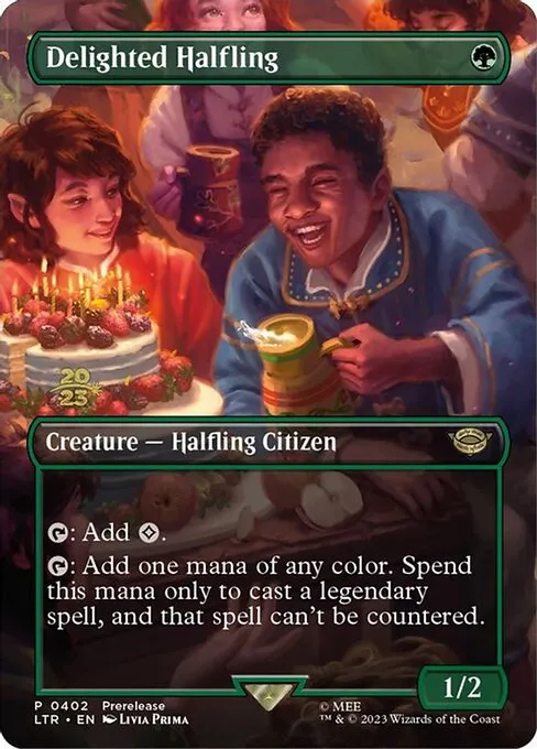 Delighted Halfling · Tales of Middle-earth Promos 402s/86