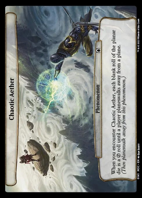 Chaotic Aether · March of the Machine Commander 141/450