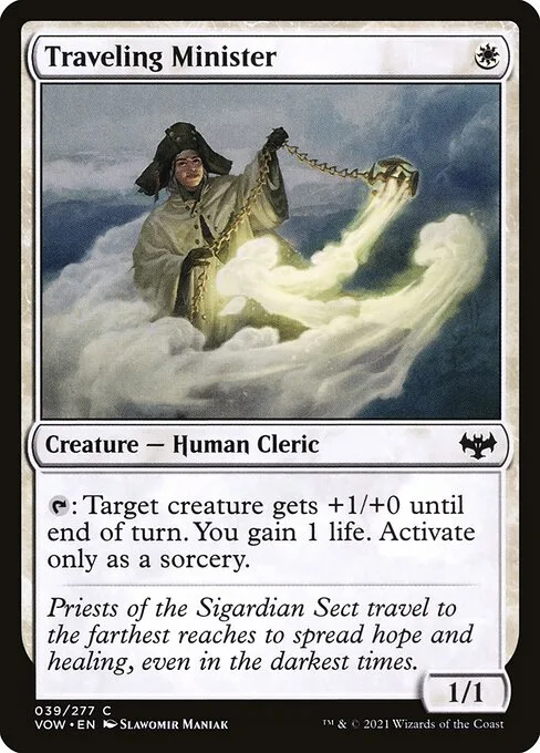 Traveling Minister · Innistrad: Crimson Vow 39/423