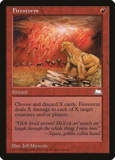 Firestorm · Weatherlight 101/167