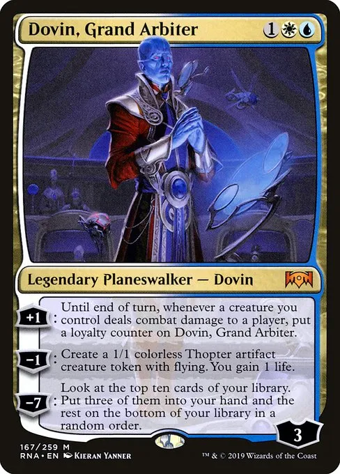 Dovin, Grand Arbiter · Ravnica Allegiance 167/273