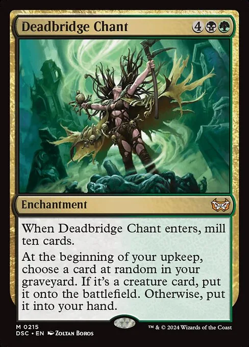 Deadbridge Chant · Duskmourn: House of Horror Commander 215/373